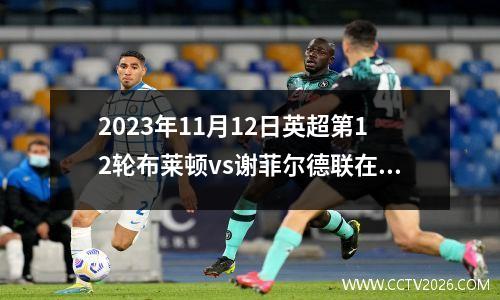 2023年11月12日英超第12轮布莱顿vs谢菲尔德联在线直播