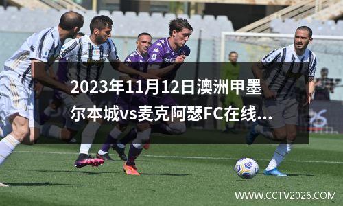 2023年11月12日澳洲甲墨尔本城vs麦克阿瑟FC在线直播