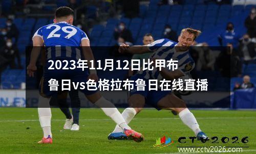 2023年11月12日比甲布鲁日vs色格拉布鲁日在线直播