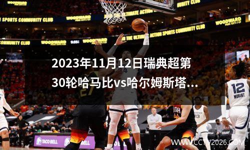 2023年11月12日瑞典超第30轮哈马比vs哈尔姆斯塔德在线直播