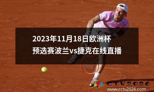 2023年11月18日欧洲杯预选赛波兰vs捷克在线直播