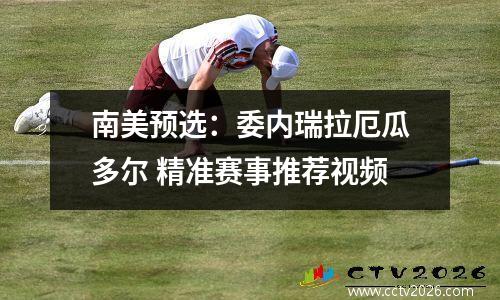 南美预选：委内瑞拉厄瓜多尔 精准赛事推荐视频