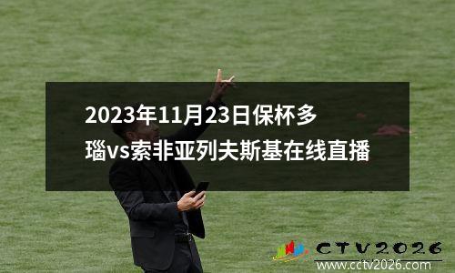 2023年11月23日保杯多瑙vs索非亚列夫斯基在线直播