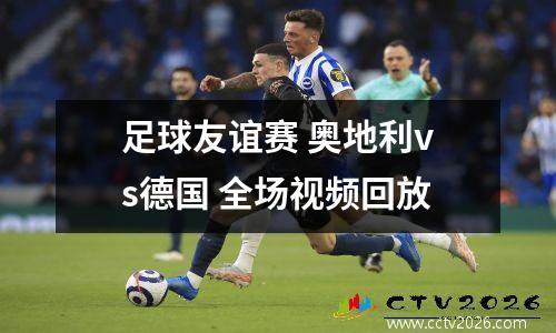 足球友谊赛 奥地利vs德国 全场视频回放