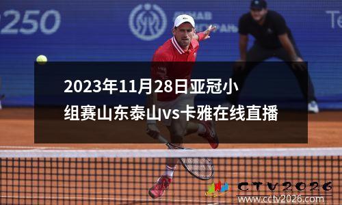 2023年11月28日亚冠小组赛山东泰山vs卡雅在线直播