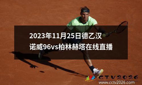 2023年11月25日德乙汉诺威96vs柏林赫塔在线直播