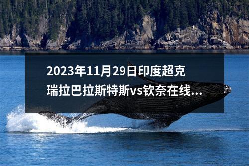 2023年11月29日印度超克瑞拉巴拉斯特斯vs钦奈在线直播