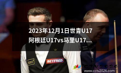 2023年12月1日世青U17阿根廷U17vs马里U17在线直播