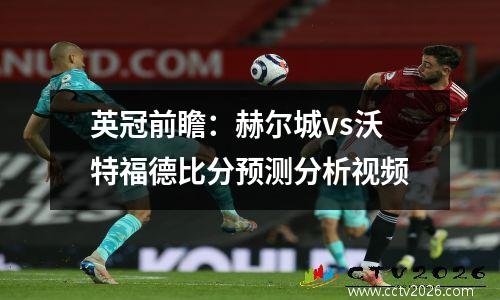 英冠前瞻：赫尔城vs沃特福德比分预测分析视频