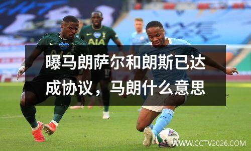曝马朗萨尔和朗斯已达成协议，马朗什么意思