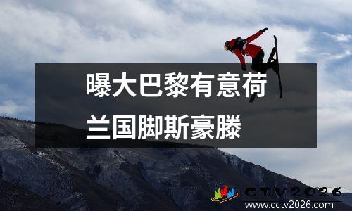 曝大巴黎有意荷兰国脚斯豪滕