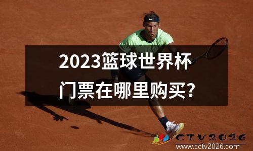 2023篮球世界杯门票在哪里购买？