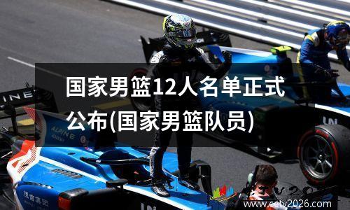 国家男篮12人名单正式公布(国家男篮队员)