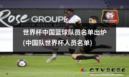 世界杯中国篮球队员名单出炉(中国队世界杯人员名单)