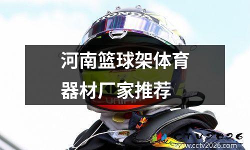 河南篮球架体育器材厂家推荐