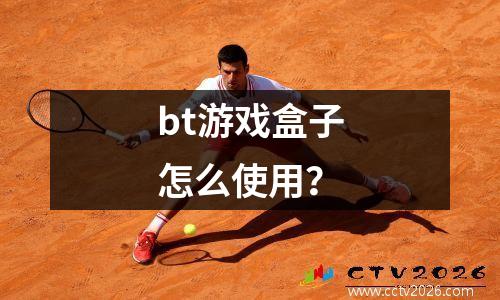 bt游戏盒子怎么使用？