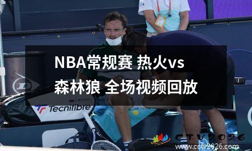 NBA常规赛 热火vs森林狼 全场视频回放