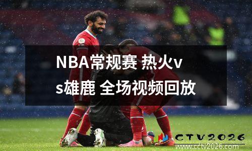 NBA常规赛 热火vs雄鹿 全场视频回放