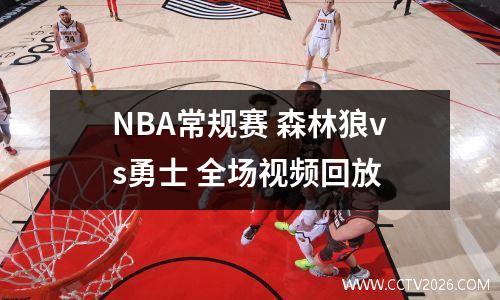 NBA常规赛 森林狼vs勇士 全场视频回放