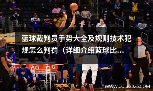 篮球裁判员手势大全及规则技术犯规怎么判罚（详细介绍篮球比赛中裁判员的手势和判罚规则）
