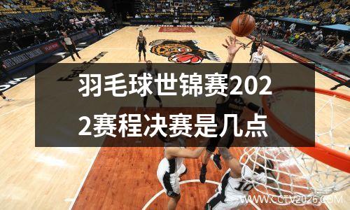 羽毛球世锦赛2022赛程决赛是几点