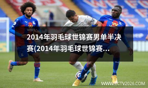 2014年羽毛球世锦赛男单半决赛(2014年羽毛球世锦赛男单半决赛直播)