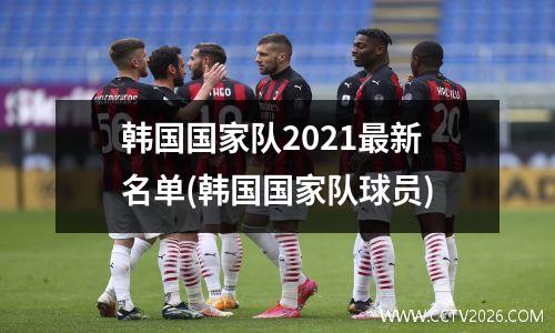 韩国国家队2021最新名单(韩国国家队球员)