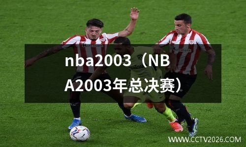 nba2003（NBA2003年总决赛）