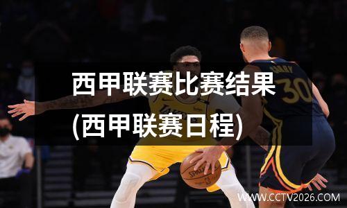 西甲联赛比赛结果(西甲联赛日程)