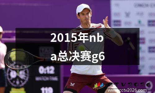 2015年nba总决赛g6