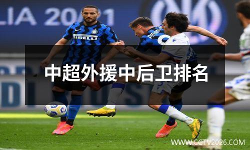 中超外援中后卫排名