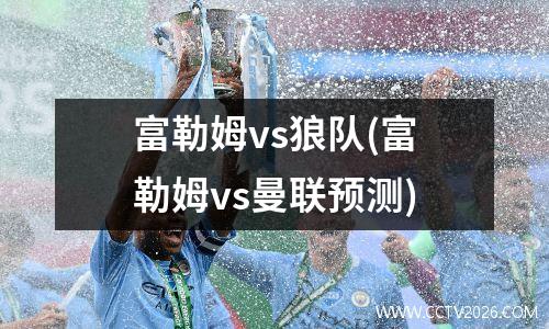 富勒姆vs狼队(富勒姆vs曼联预测)