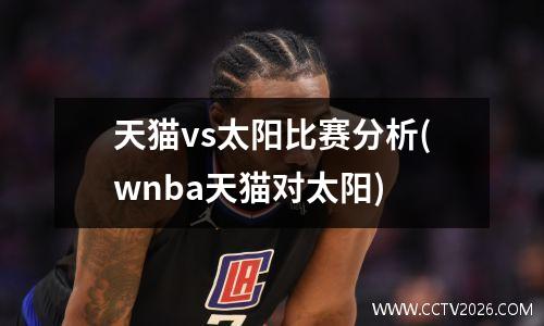 天猫vs太阳比赛分析(wnba天猫对太阳)