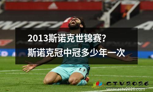 2013斯诺克世锦赛？斯诺克冠中冠多少年一次
