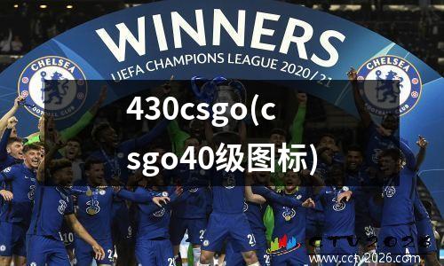 430csgo(csgo40级图标)