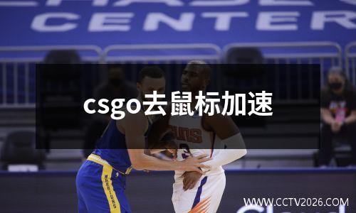 csgo去鼠标加速