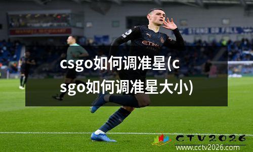 csgo如何调准星(csgo如何调准星大小)