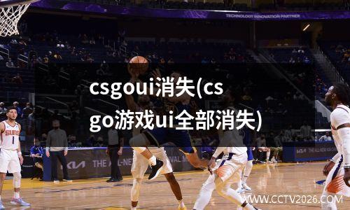 csgoui消失(csgo游戏ui全部消失)
