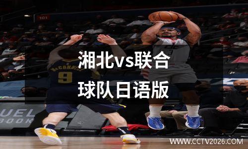 湘北vs联合球队日语版