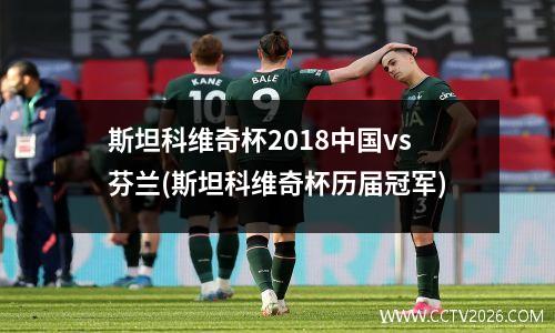 斯坦科维奇杯2018中国vs芬兰(斯坦科维奇杯历届冠军)