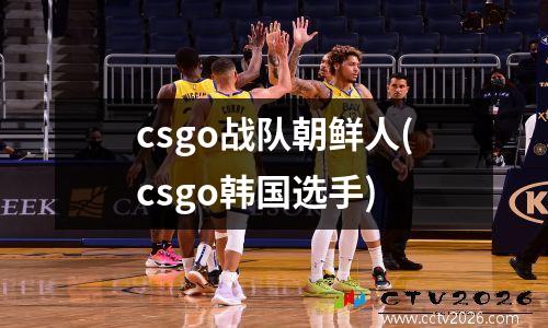 csgo战队朝鲜人(csgo韩国选手)