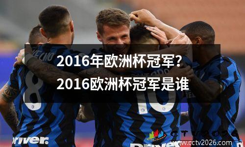 2016年欧洲杯冠军？2016欧洲杯冠军是谁