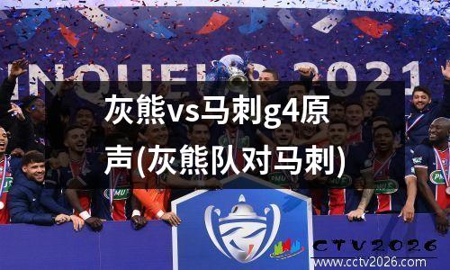 灰熊vs马刺g4原声(灰熊队对马刺)