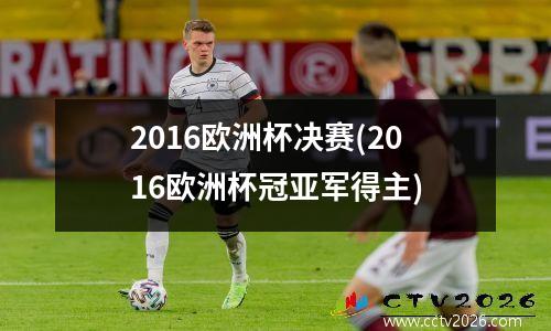 2016欧洲杯决赛(2016欧洲杯冠亚军得主)