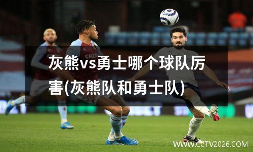 灰熊vs勇士哪个球队厉害(灰熊队和勇士队)