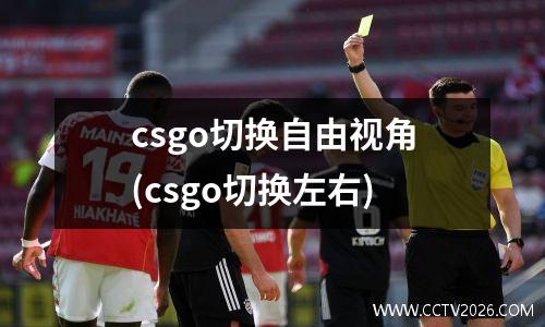 csgo切换自由视角(csgo切换左右)