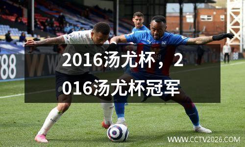 2016汤尤杯，2016汤尤杯冠军