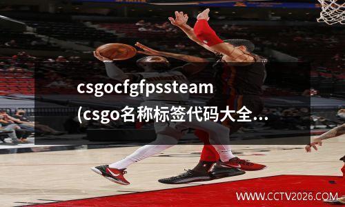 csgocfgfpssteam(csgo名称标签代码大全)