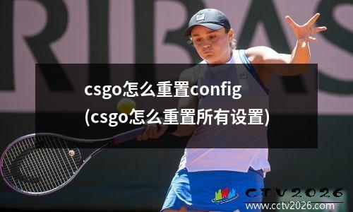 csgo怎么重置config(csgo怎么重置所有设置)