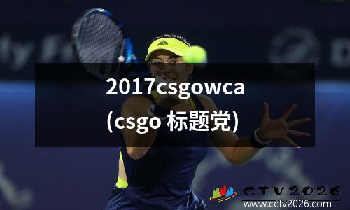 2017csgowca(csgo 标题党)